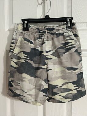 DSG Men's Camo Athletic Shorts - Gray, Tan, Black